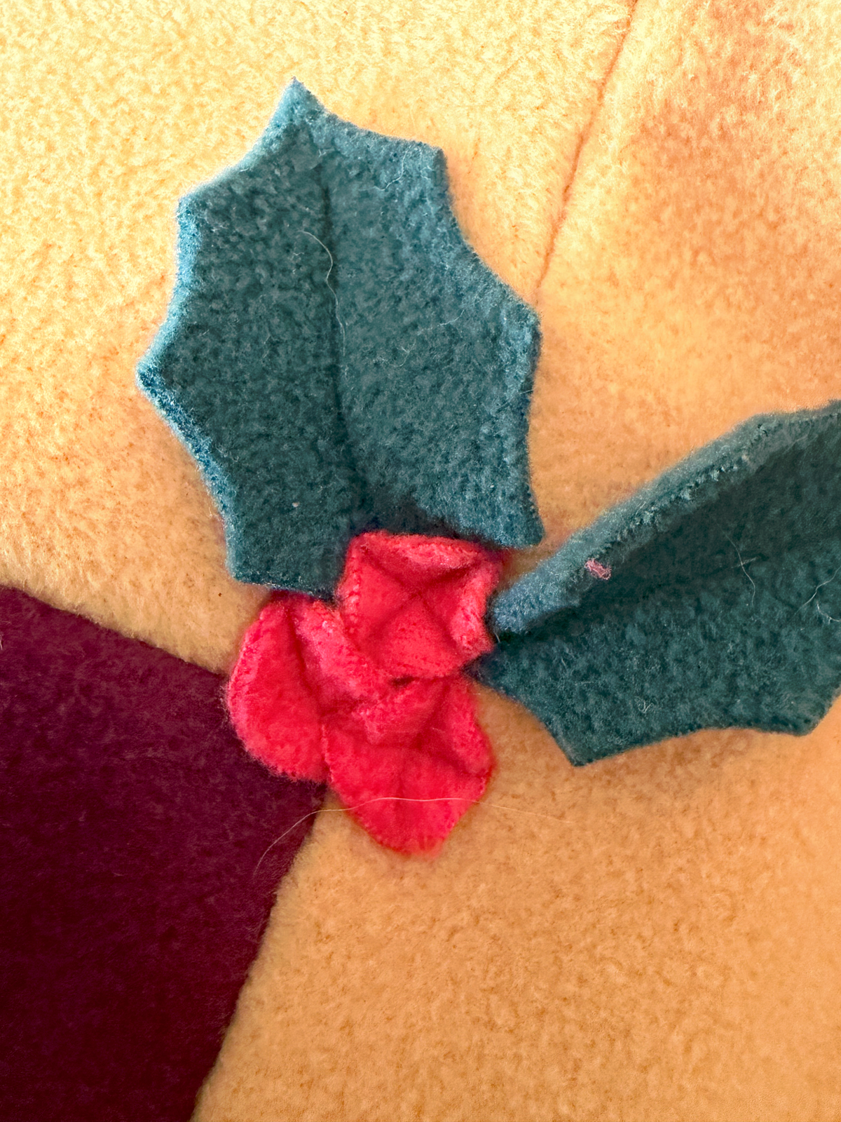 Festive foraging blanket